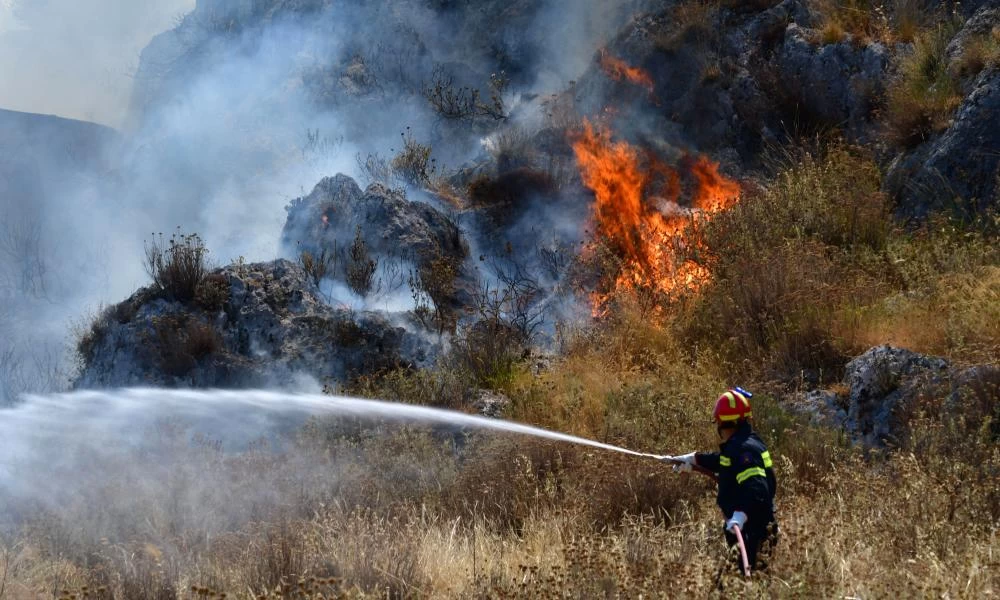 Λίμνη Ευβοίας: Καλά τα νέα για την υγεία του τραυματία πυροσβέστη